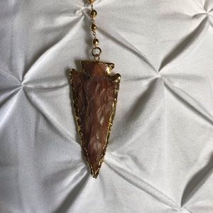 Jasper Arrowhead Necklace Men’s